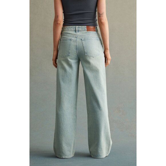 RARE DNM EDIT Light Indigo High Waisted Baggy Jeans - 23 - PacSun - Picture 4 of 9